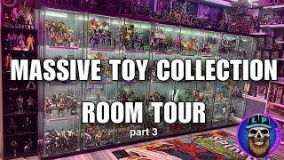 Massive ACTION FIGURE Collection Room Tour | MAFEX  MEZCO VALAVERSE Toys