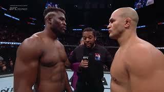 Francis Ngannou vs Junior Dos Santos | Fight Highlights HD (ALL Angles)