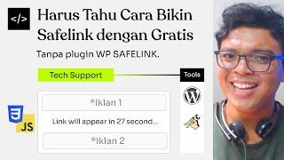 Cara Mudah Bikin WP Safelink dengan Gratis | WordPress Tutorials