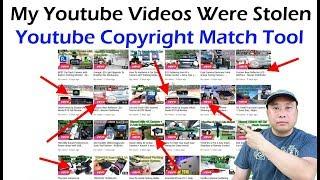 Using Youtube Copyright Match Tool - Stolen Videos