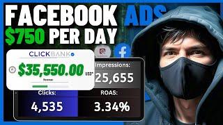 NEW! CLICKBANK Facebook Ads Affiliate Marketing To Make +$750/DAY Step By Step Course 2024