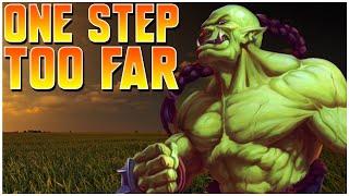 1v1 - One Step TOO FAR! | WC3 | Grubby