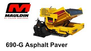 Mauldin 690-G Asphalt Paver Walkaround