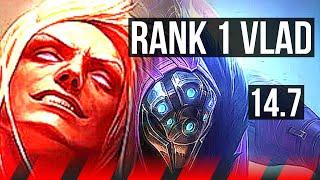 VLADIMIR vs JAX (TOP) | Rank 1 Vlad, 5k comeback, 9/2/5, Rank 11, 300+ games | TR Challenger | 14.7