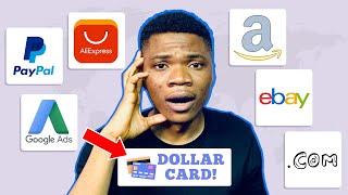 This Virtual Dollar Card Works 100% [Pay for AliExpress, Google Ads & More...]