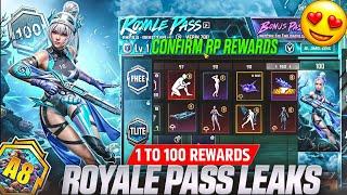 A8 ROYAL PASS // 1 TO 100 RP REWARDS // ACE 8 ROYALE PASS REWARDS (A8 ROYAL PASS PUBG/BGMI)