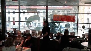 carmen à grenoble flashmob au restaurant le 5, habanera