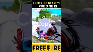 PUBG Totly COPIED Game | PUBG ne Free Fire ki Copy ki #freefire #shorts #pubgmobil