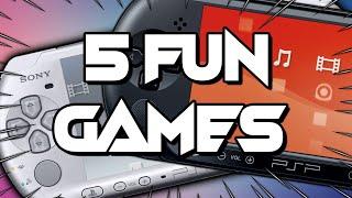 5 Homebrew Games for The PSP in 2024!