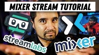 HOW TO: Mixer Streaming COMPLETE tutorial! - Streamlabs OBS Alerts & Settings