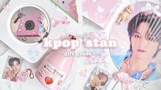 the ultimate kpop stan gift guide ⋆｡‧˚ʚ️ɞ˚‧｡⋆ kpop fan gift ideas ₊˚｡ diys, albums, merch + more !!