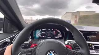 ACCELERATION BMW M4 COMPETITION 2021 0-100 km/h 510HP !!!!!!