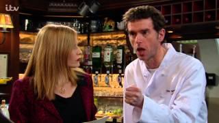 Bernice And Marlon Argue About Her Pub Food Deal Ideas - Emmerdale