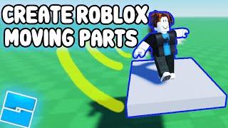 How To Make A Moving Part With Moving Player!! Roblox Studio Tutorial!