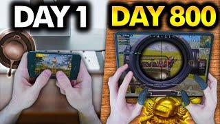 My 800 Day PUBG Mobile Progression (Season 1 to 13)