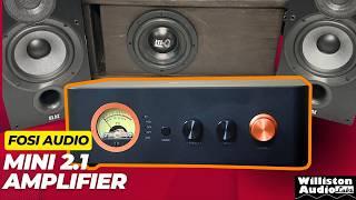 How Can This Mini Amp Put Out Over 600 watts? FOSI AUDIO MC351 2.1 Amp Dyno Test and Review