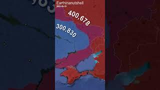 Alternate Russian Invasion of Ukraine: Everyday using Google Earth #shorts #mapping #war