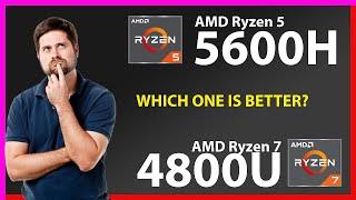 AMD Ryzen 5 5600H vs AMD Ryzen 7 4800U Technical Comparison