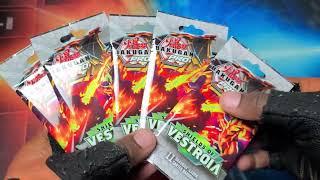 EPIC NEW BAKUGAN PRO TCG SHIELDS OF VESTROIA CARD PACK OPENING #1!