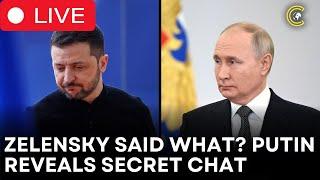 LIVE | Putin Reveals Private Talk With Zelensky: "I Asked Him About Nazis—His Reply Was Shocking!"