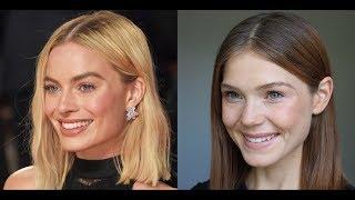 Margot Robbie Makeup | EXACT PRODUCTS | Green Beauty | 2018