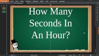  How Many Seconds In An Hour