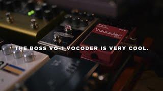 So... the BOSS VO-1 Vocoder is very cool.