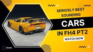 These cars really does sound so good, Forza Horizon 4