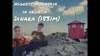 Climbing my first big Mountain - Highest in Croatia, Dinara or Sinjal (1831m) summit hike - English