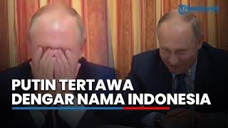 Presiden Rusia Tak Henti Tertawa Usai Dengar Nama Indonesia Disebut, Ini Penyebabnya