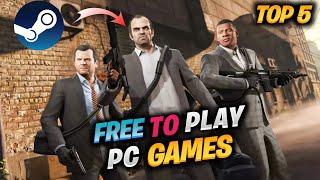 Top 5 Free Games on steam For PC | Free to Play PC Games On Steam