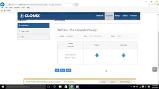 2-1) How to download for WinClon - The Complete Cloning (=WTCC)