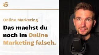 DESHALB läuft dein Online Marketing unterirdisch!