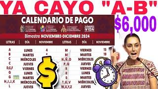 PAGOS "ABCDEFGHIJKL" DOBLE $6000 + $6000 + AGUINALDO 