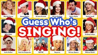 Can You Guess Who's Singing? Christmas Edition!