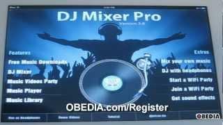 Apple iPad Tutorial: DJMixer Pro app