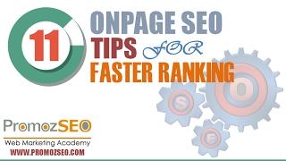 On Page SEO Techniques - PromozSEO