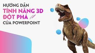 Hướng dẫn Hiệu ứng 3D Animation trên Powerpoint 365 / Khóa học #Powerpoint Online: 9slide.com/