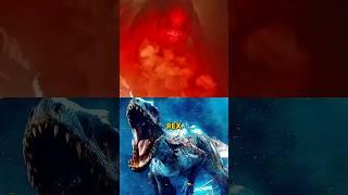 Is D-Rex Stronger Than The Indominus Rex? #jurassicworldrebirth #jurassicpark