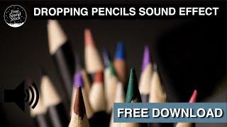 Dropping Pencils Sound Effect