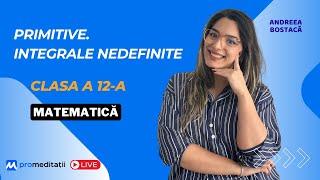 Bac matematică 2025 | Primitive. Integrale nedefinite