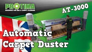 Automatic Rug Carpet Duster (Rug Dusting Machine) Protima Tornado AT-3000