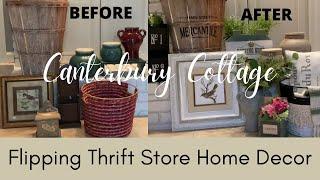 8 DIY Projects Upcycling Thrift Store Home Decor
