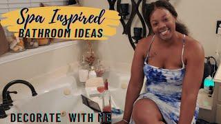 New!Glam Master Bathroom Decor Ideas|HOW TO CREATE A HOME SPA ON A BUDGET|Bathroom Decorating Ideas.
