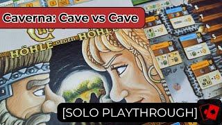 Solo Playthrough | Caverna: Cave vs Cave