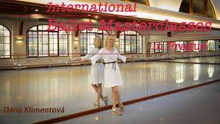 International Ballet Masterclasses in Prague with Daria Klimentová