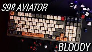 Лучшая механическая клавиатура Bloody! Обзор Bloody S98 Aviator