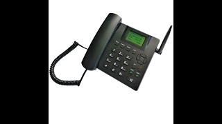 GSM FWP Fixed Wireless Phone Desk Landline Telephone with Hot Line Dialing & Sound Recording