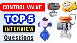 Control Valve Interview Questions Instrumentation | Pneumatic control valve