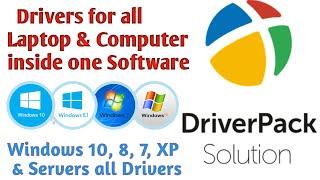 How to download and install drivers for all Laptop and Computer || How to use Driver Pack Solution